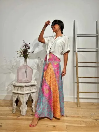 Pantalón Palazzo Estampado GINGBA 03
