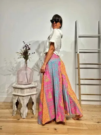 Pantalón Palazzo Estampado GINGBA 03