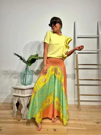 Pantalón Palazzo Estampado GINGBA 11