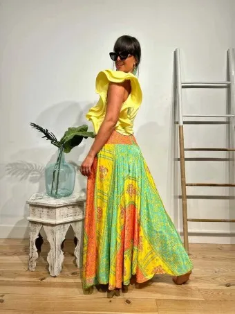 Pantalón Palazzo Estampado GINGBA 11