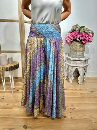 Pantalón Palazzo Estampado GINGBA 22