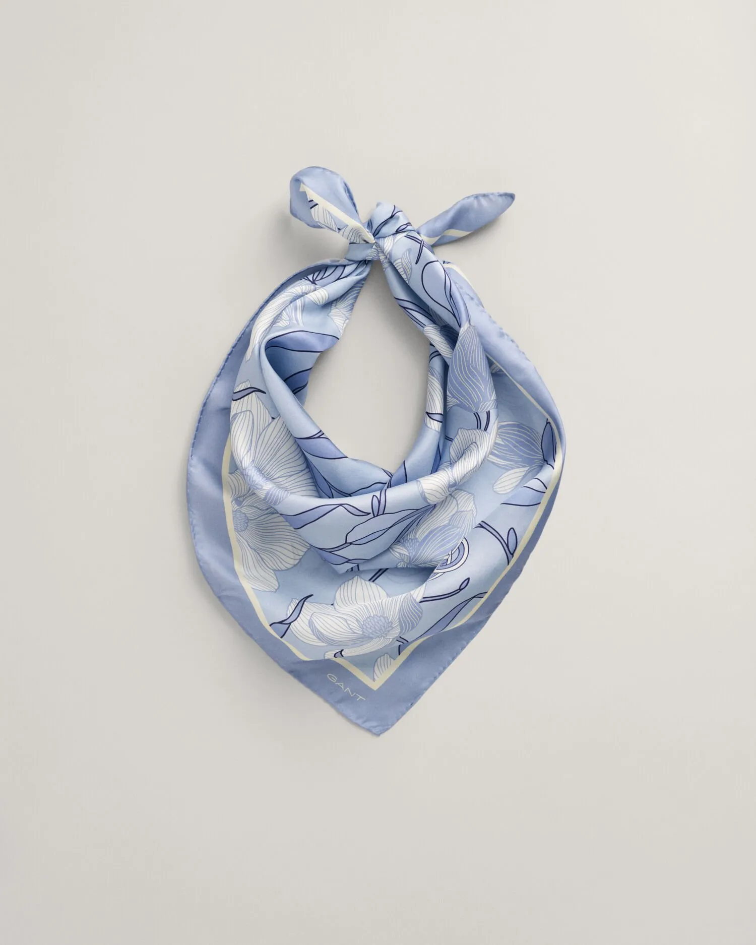Pañuelo de seda Magnolia Print