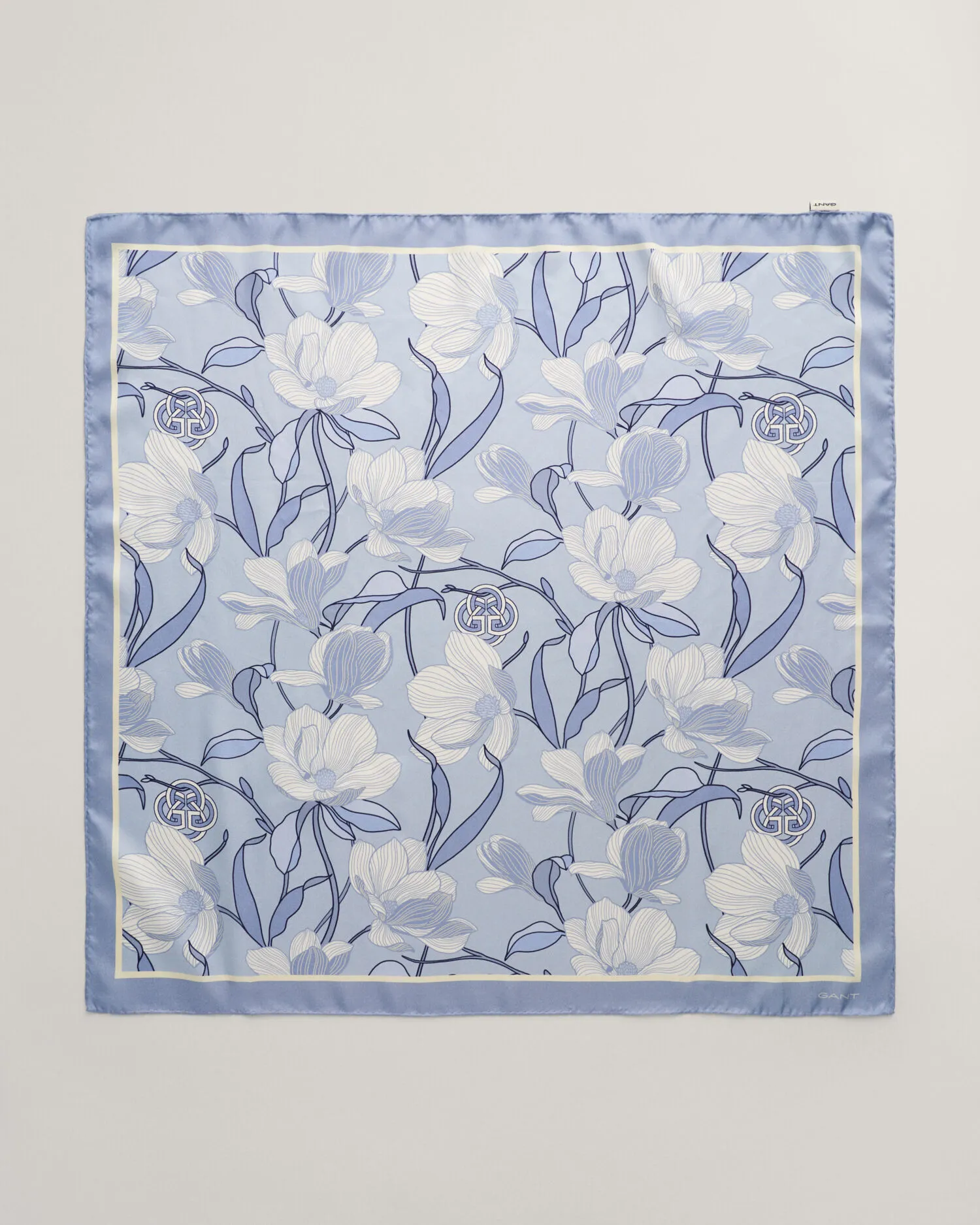 Pañuelo de seda Magnolia Print