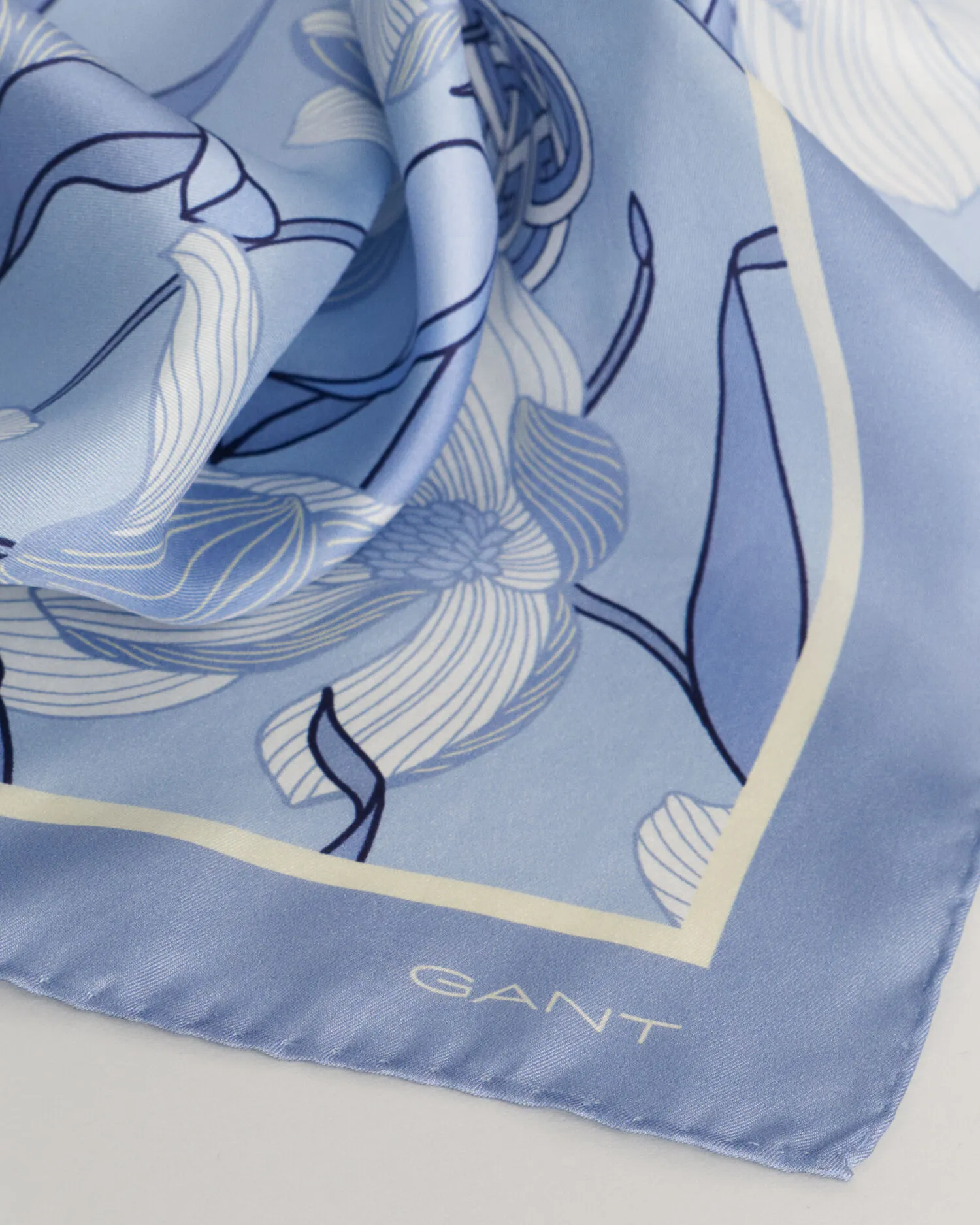 Pañuelo de seda Magnolia Print