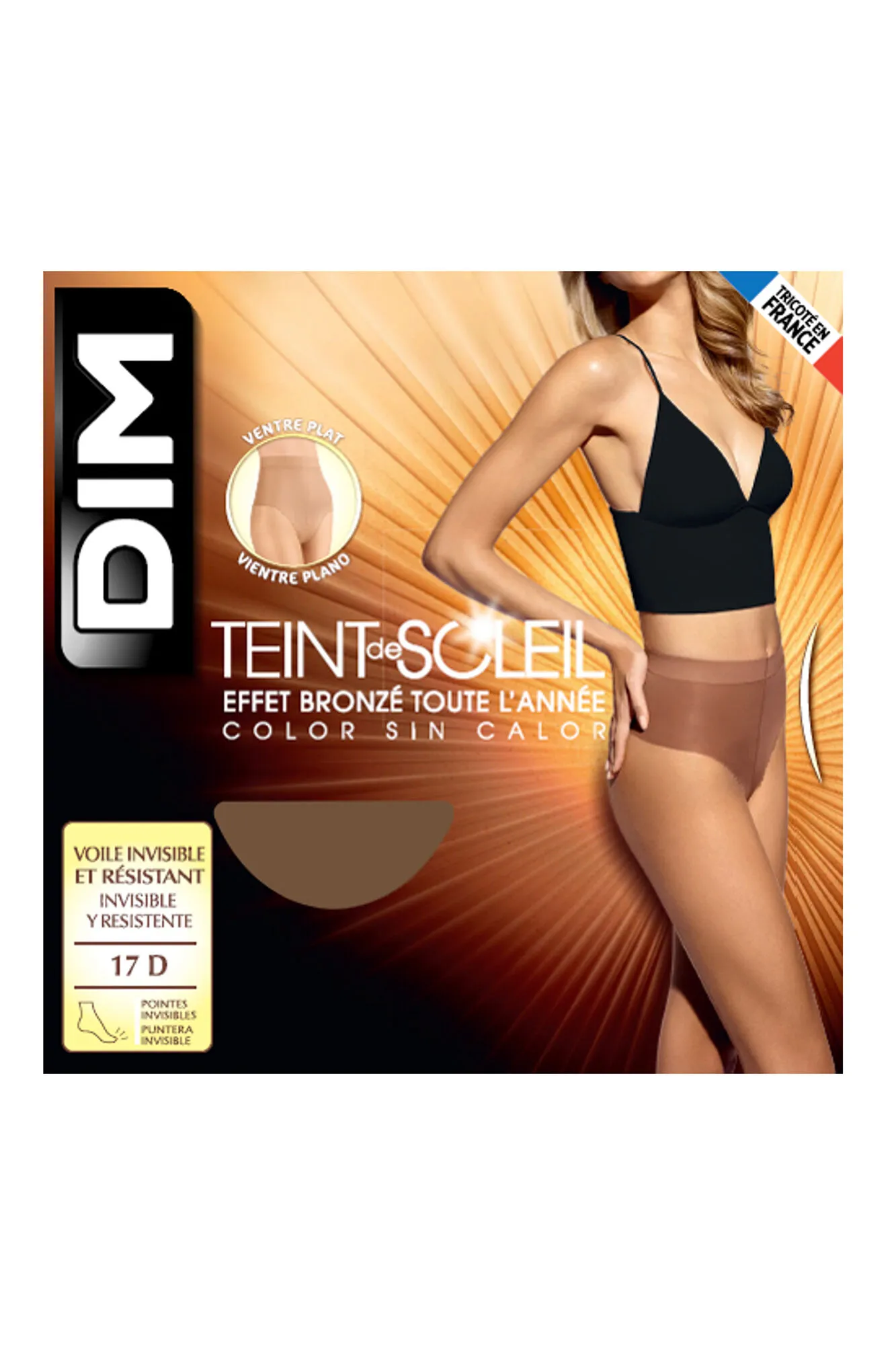 Panty de verano Teint de Soleil moldeador vientre plano 