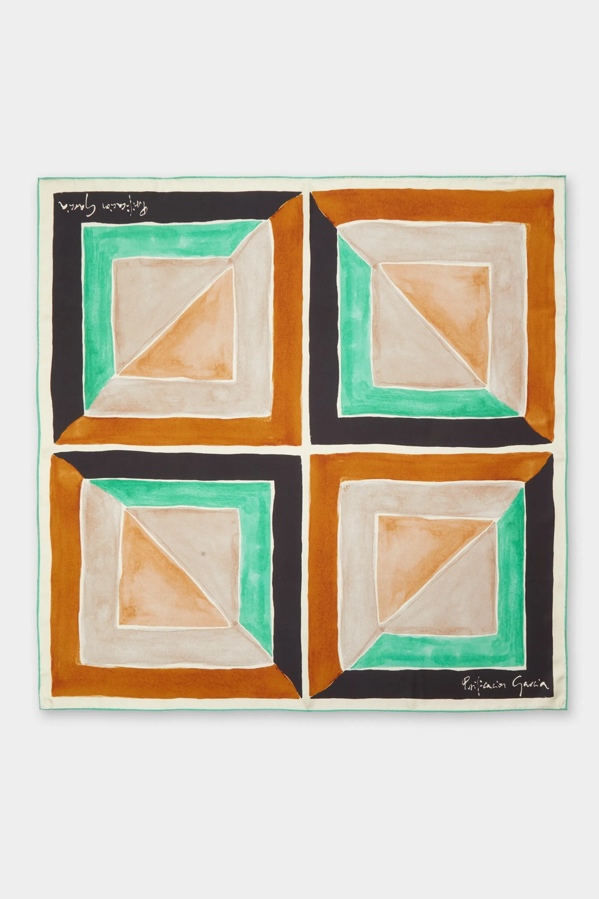 PAÑUELO SEDA 90 MOSAICUBO