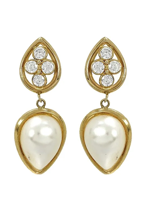 PENDIENTES ORO 18K Y PERLAS PRECIO OUTLET JOYERíA 025_B02655
