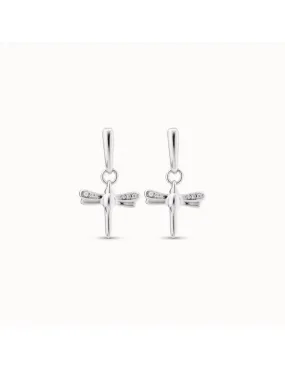 Pendientes Uno de 50 Fortune Topaz Plata