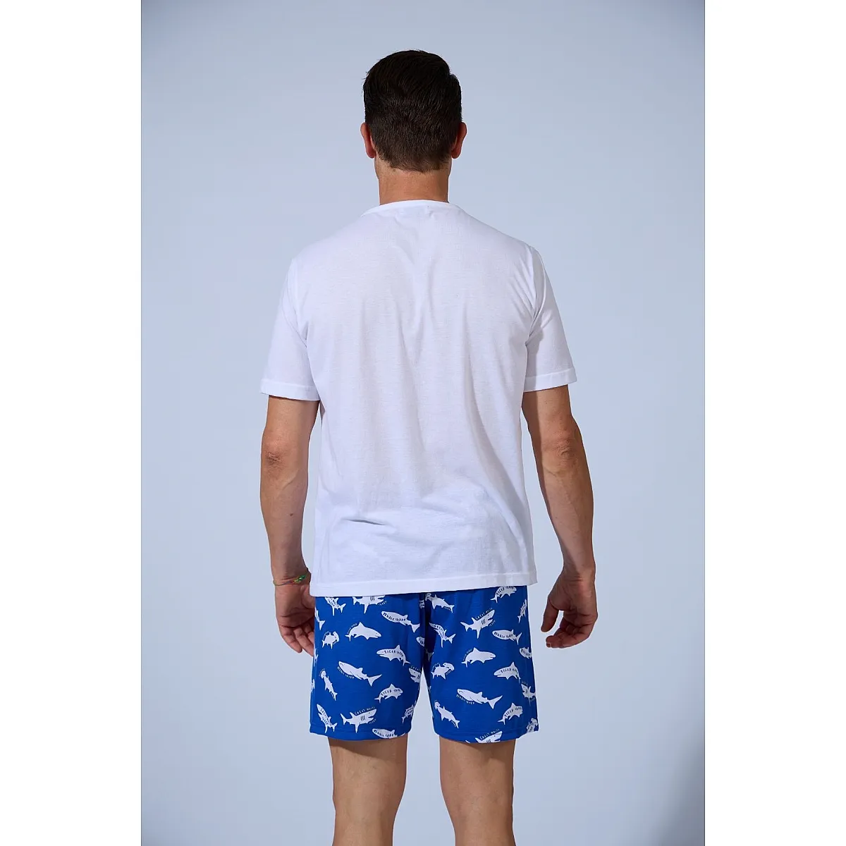 PIJAMA HOMBRE CORTO TIBURONES