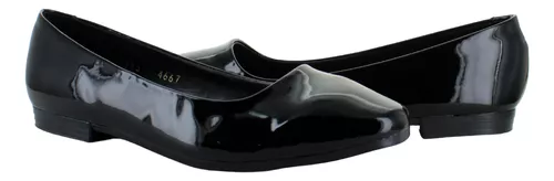 Pink Latte Zapato Balerina Moda Fiesta Charol Mujer 90629