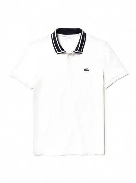 polo lacoste ph4221 blanco hombre