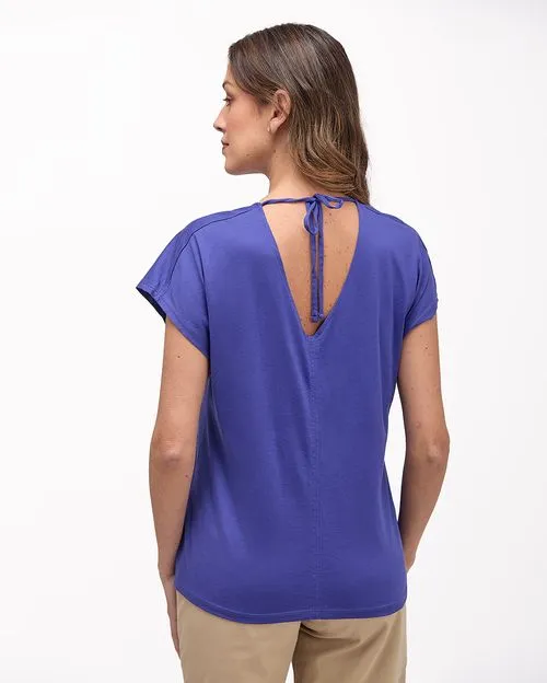 Polo Mujer Helen Morado Azulado