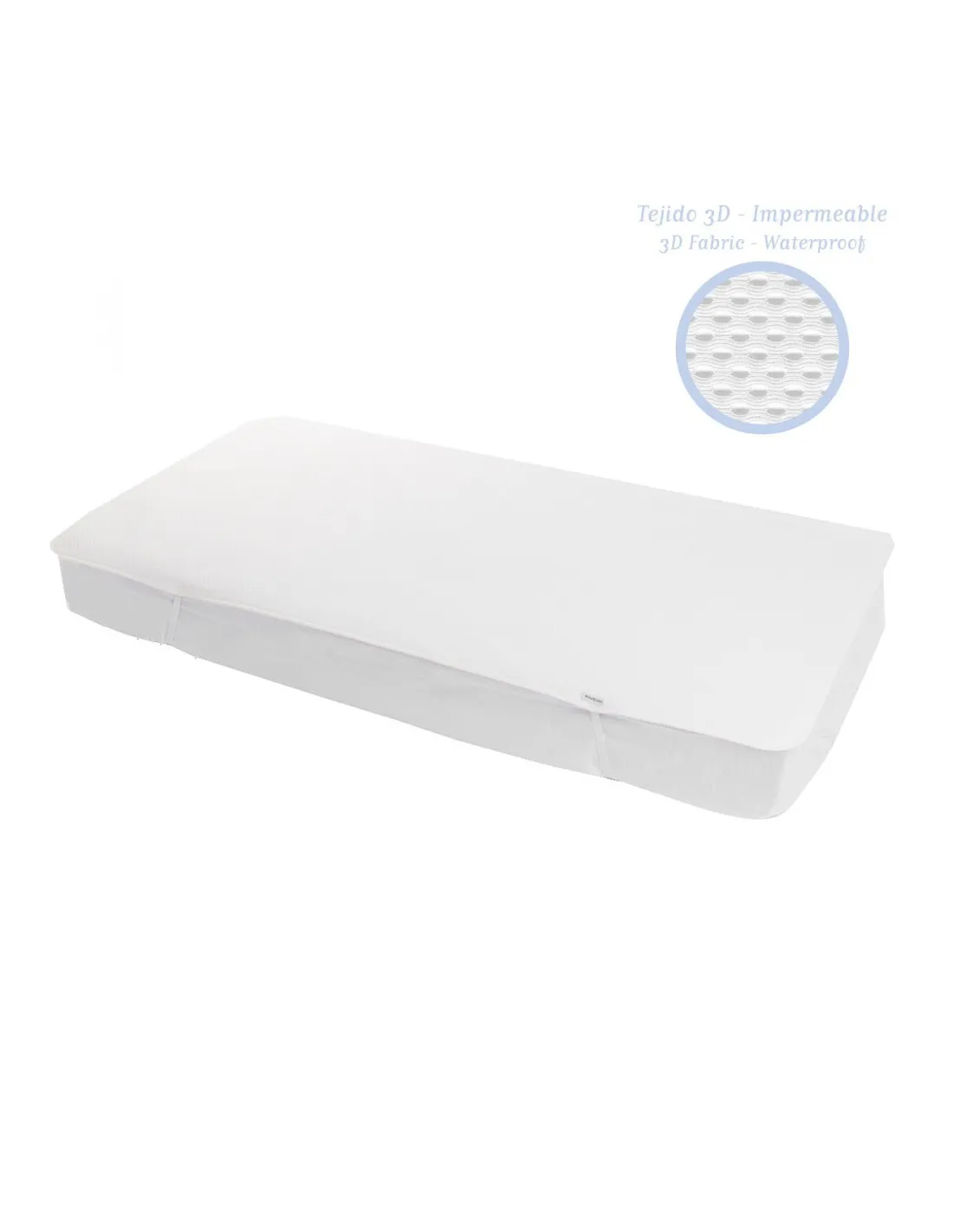 Protector de colchón 3D 60 * 120 cm para cuna de Cambrass