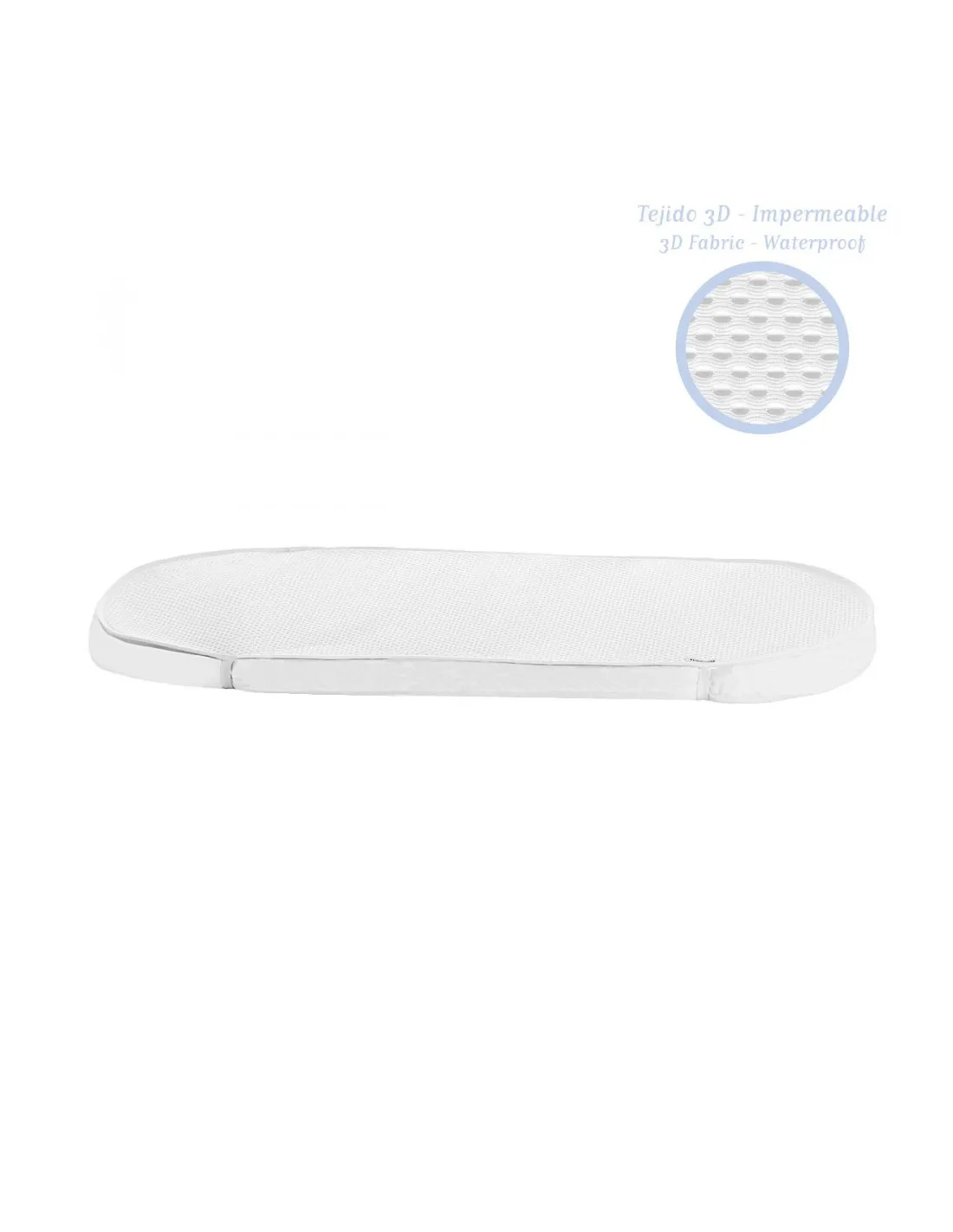 Protector de colchón 3D para el capazo o el carrito de tú bebé de Cambrass