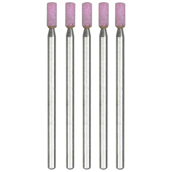 PROXXON  28774  JUEGO BIAX CILíNDRICO DE CORINDóN, 2,5 MM, VARILLA 2,35 MM, 5 PIEZAS