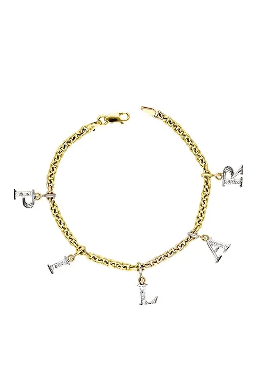 PULSERA ORO BICOLOR NOMBRE PILAR OPORTUNIDAD 101_PP3B5