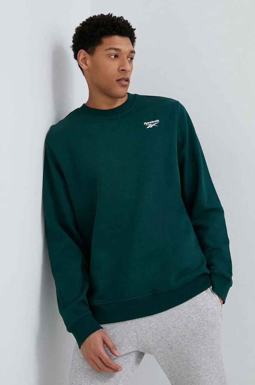Reebok Identity Fleece Vector Crew Sweatshirt