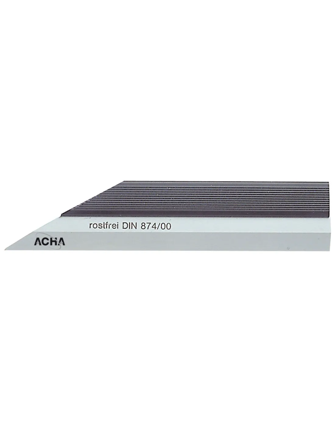 REGLA DE CONTROL DE ACERO INOX. BISELADATEMPLADA DIN 874/00 750