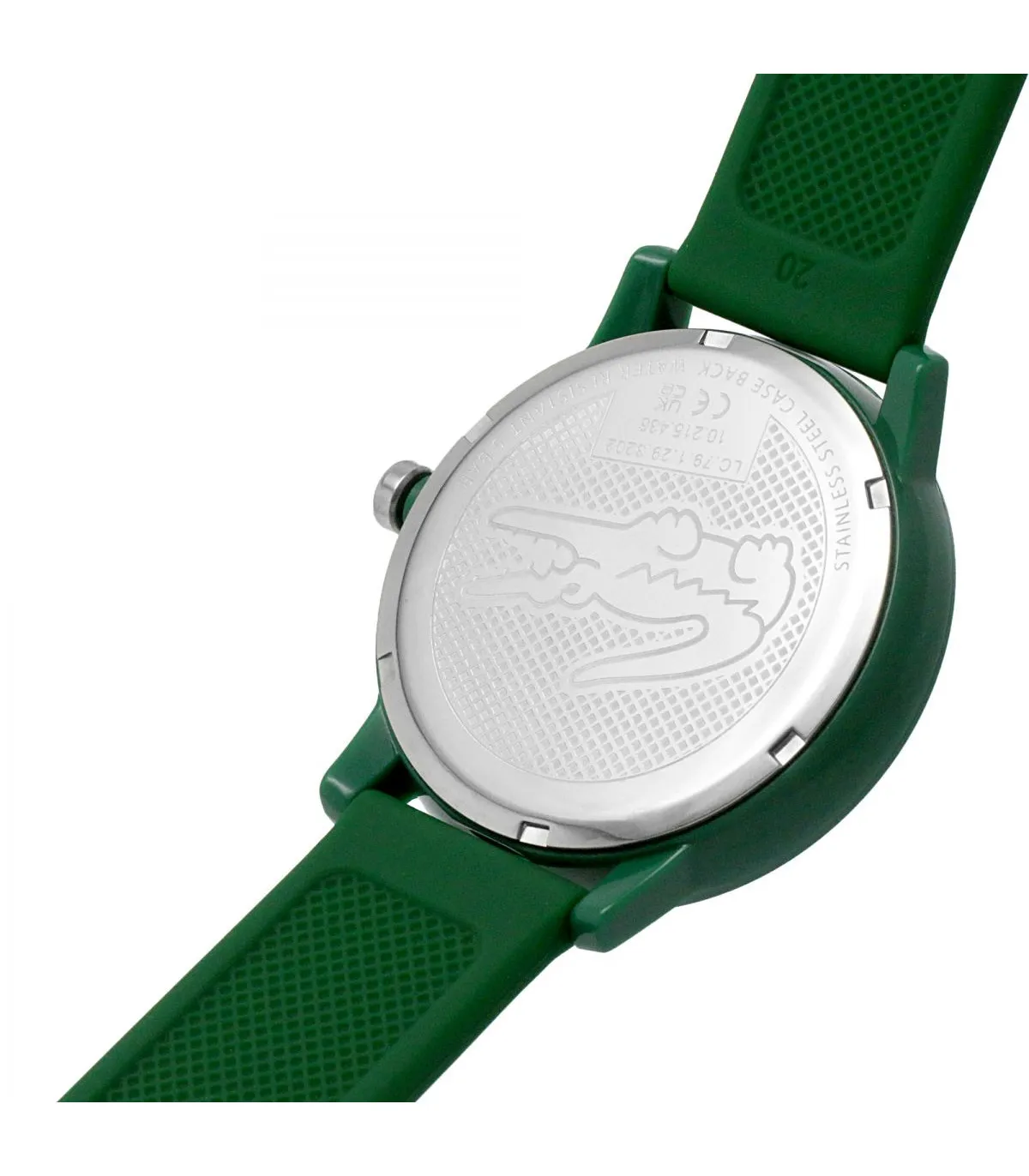 RELOJ LACOSTE 12.12 UNISEX SILICONA VERDE ANALóGICO  2011170