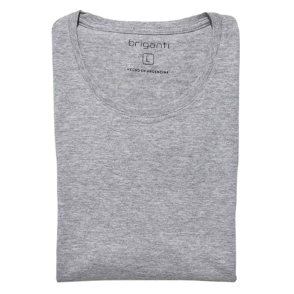 REMERA BASICS GRIS (2x1)*