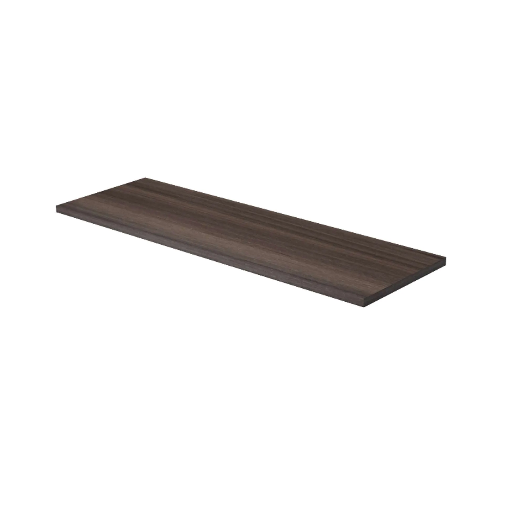 Repisa de Madera 90x30x1.5cm Color Nuez