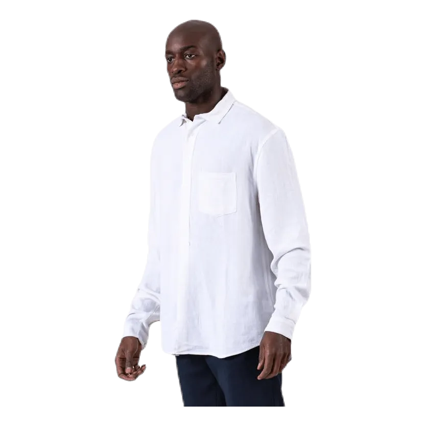 Resteröds Pop Over Shirt White