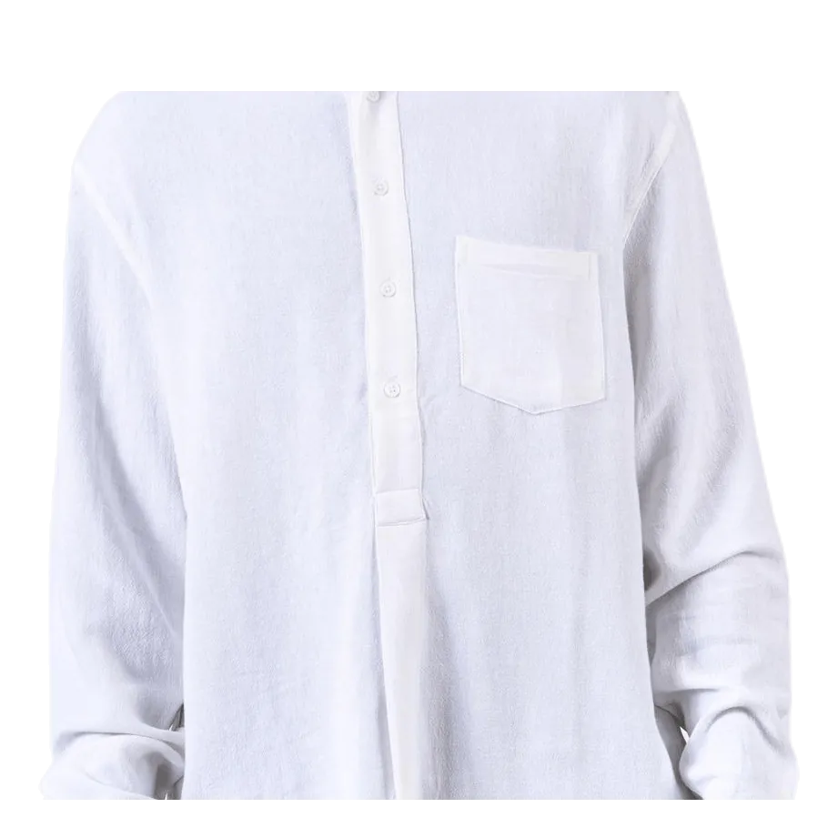 Resteröds Pop Over Shirt White