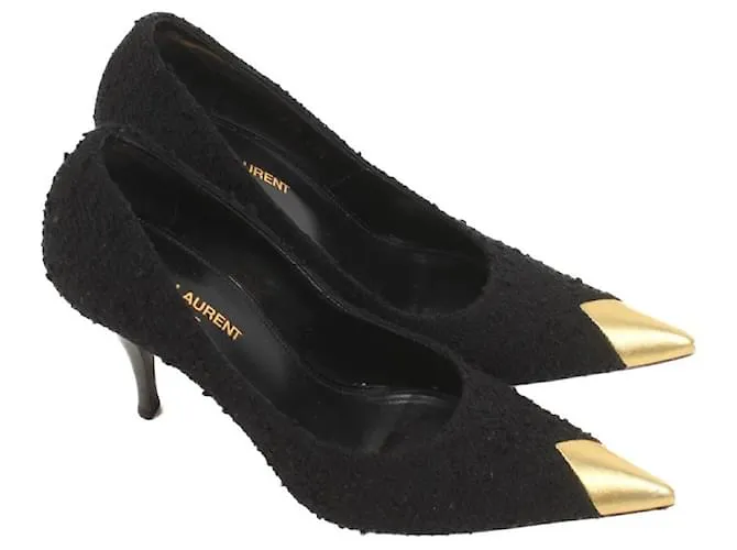 Saint Laurent Zapatos de tacón Negro 