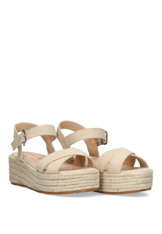 SANDALIA LUNA COLLECTION 65689 BEIGE