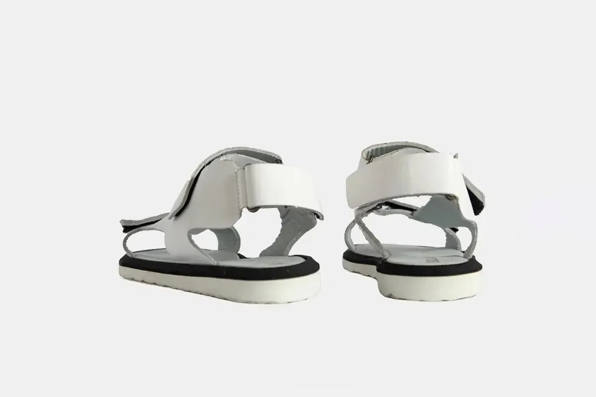 SANDALIA MUJER  NOMAD WHITE/BLACK