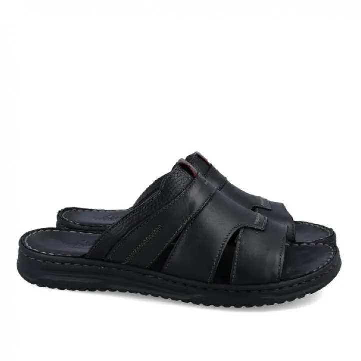 SANDALIA PLANA NEGRA WALK AND FLY HOMEBOY 963 40090 WALK AND FLY