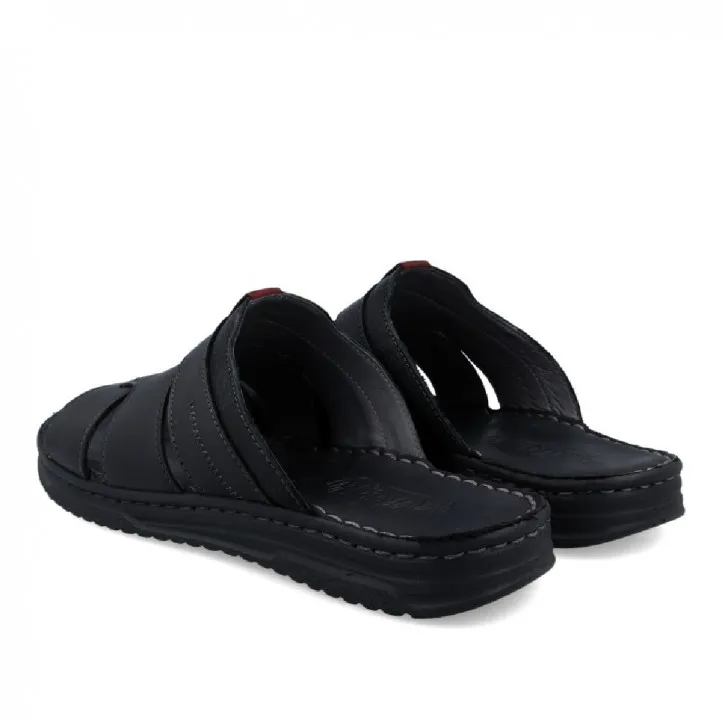 SANDALIA PLANA NEGRA WALK AND FLY HOMEBOY 963 40090 WALK AND FLY