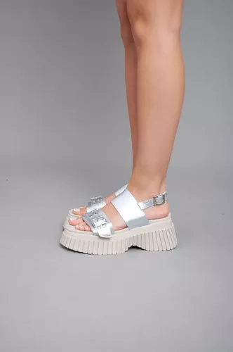 SANDALIAS ALTAS DAMA DOBLE FAJA CóMODA LIVIANA MODA ART860