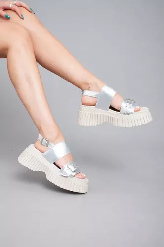 SANDALIAS ALTAS DAMA DOBLE FAJA CóMODA LIVIANA MODA ART860