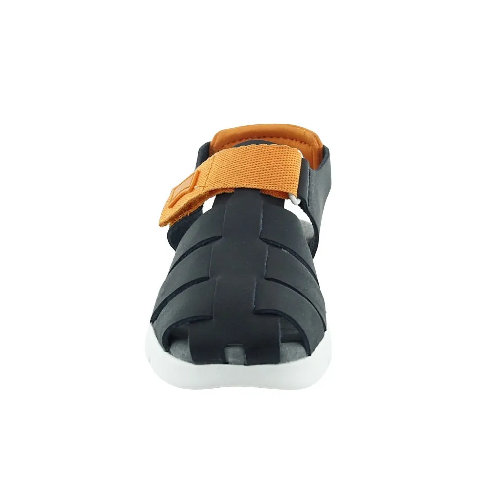 SANDALIAS CAMPER ORUGA NEGRONARANJA