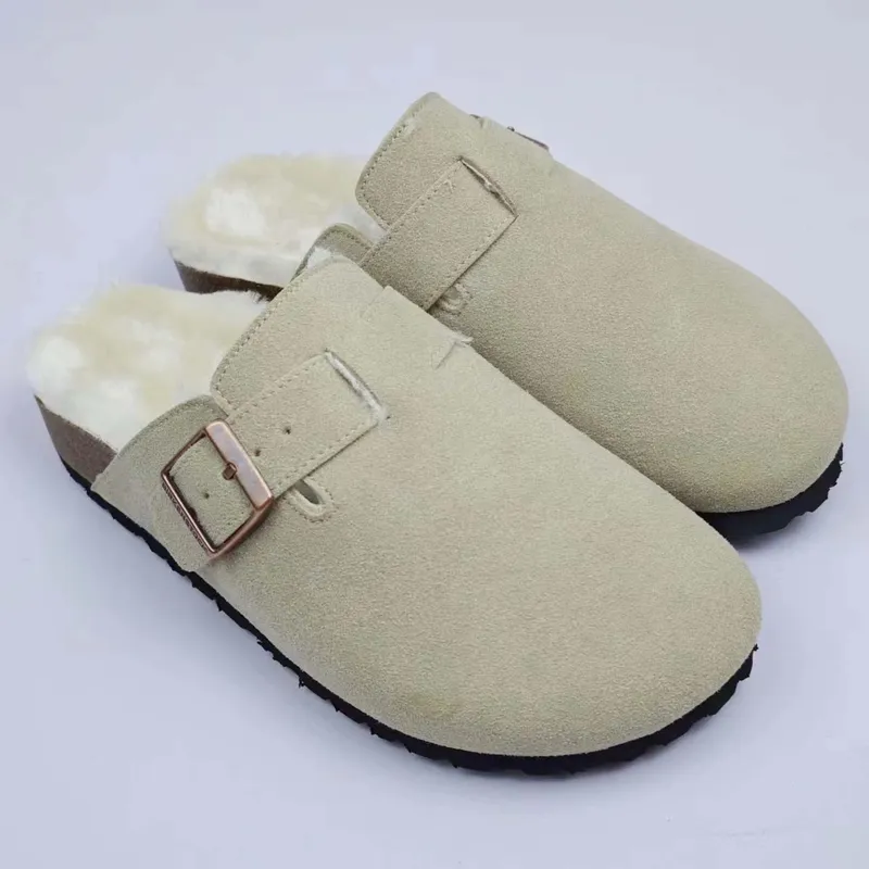 Sandalias de cuero de diseñador Plataforma Tobas Boston Bostons Flip Flop Slippers for Women Buckle Sandal Sandals Sandals Arizo