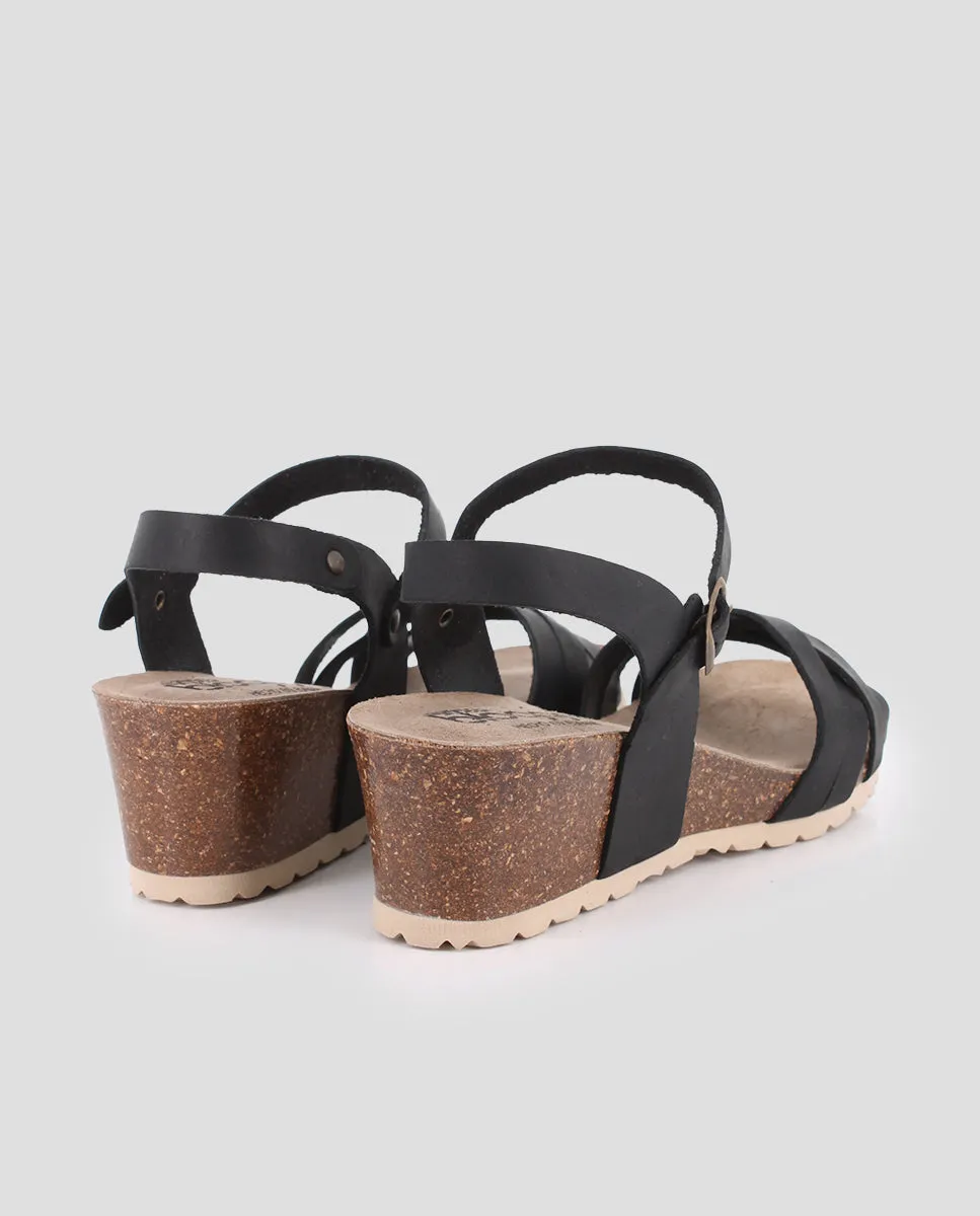 Sandalias de cuña Agata