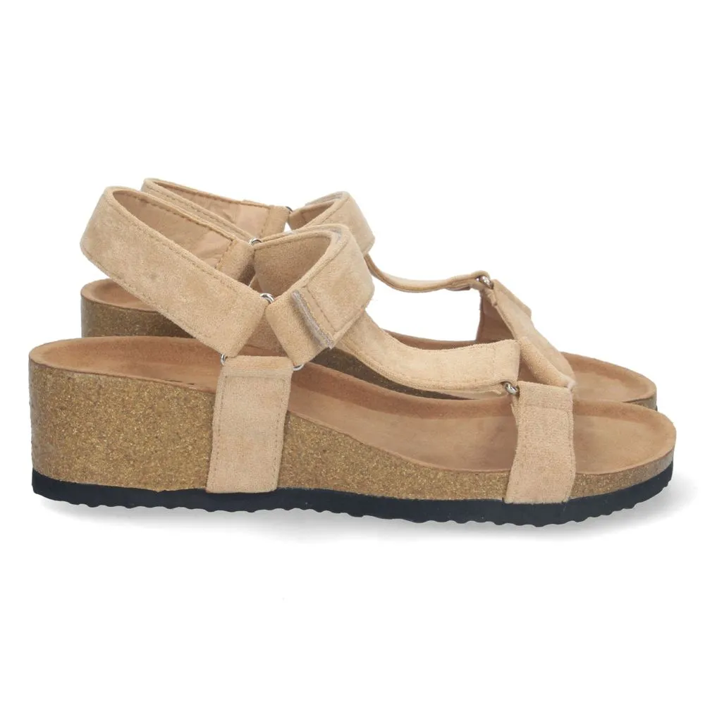 SANDALIAS DE CUñA DE MUJER, DESCUBRE LOS DESCUENTOS DE LET’S SECRETS M211CTAUPE