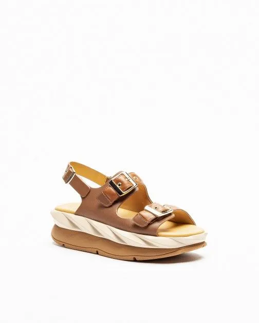 Sandalias de plataforma 4ccccees MELLOW WIND Camel