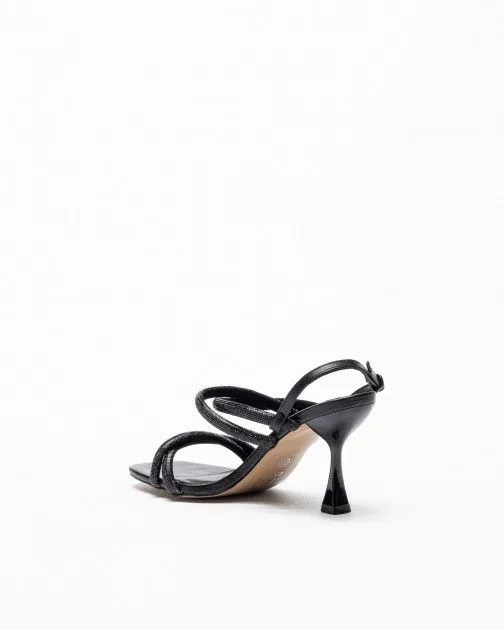 SANDALIAS DE TACóN ALTO EXé ALBERTA935 NEGRO