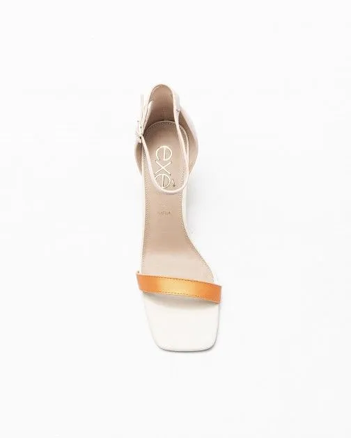 Sandalias de tacón alto Exé Lilian 055 Beige
