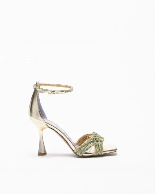 Sandalias de tacón alto PROF 3266 Dorado