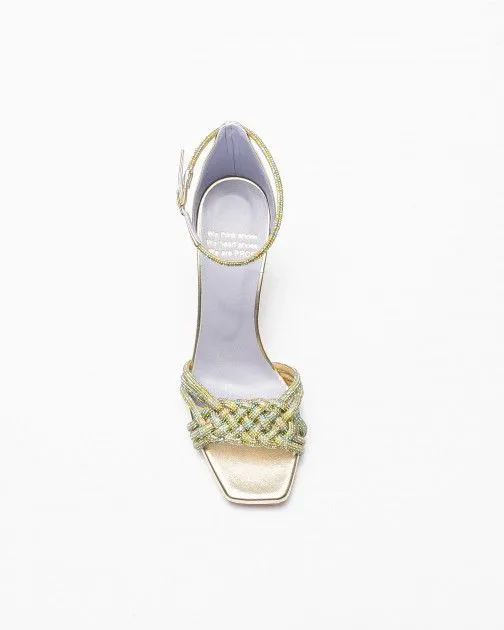 Sandalias de tacón alto PROF 3266 Dorado