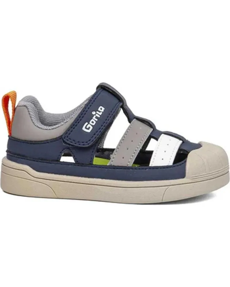 Sandalias GORILA  de Niño SANDALIAS 77105 GLOBO  AZUL