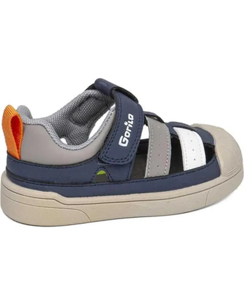 Sandalias GORILA  de Niño SANDALIAS 77105 GLOBO  AZUL