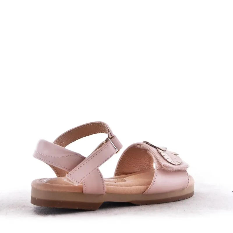 Sandalias Niña Rosas Hojas