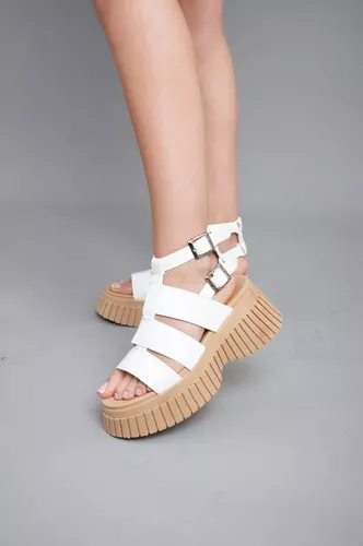 SANDALIAS PLATAFORMA ALTA CóMODA LIVIANA MODA VERANO ART830