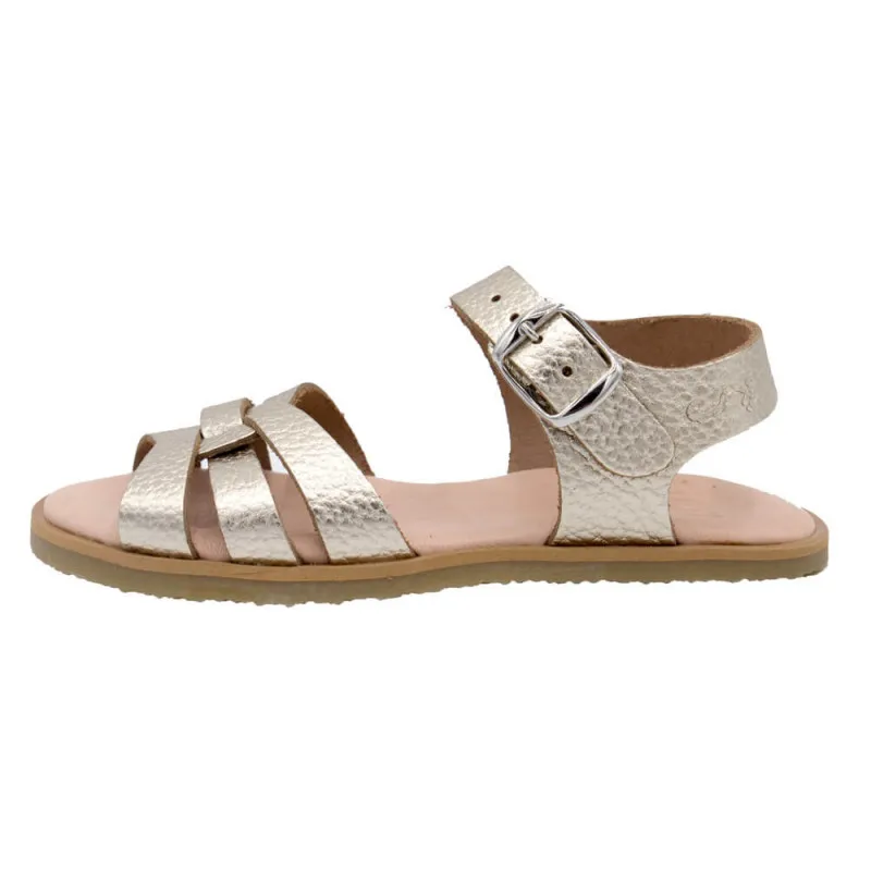 Sandalias respetuosas piel