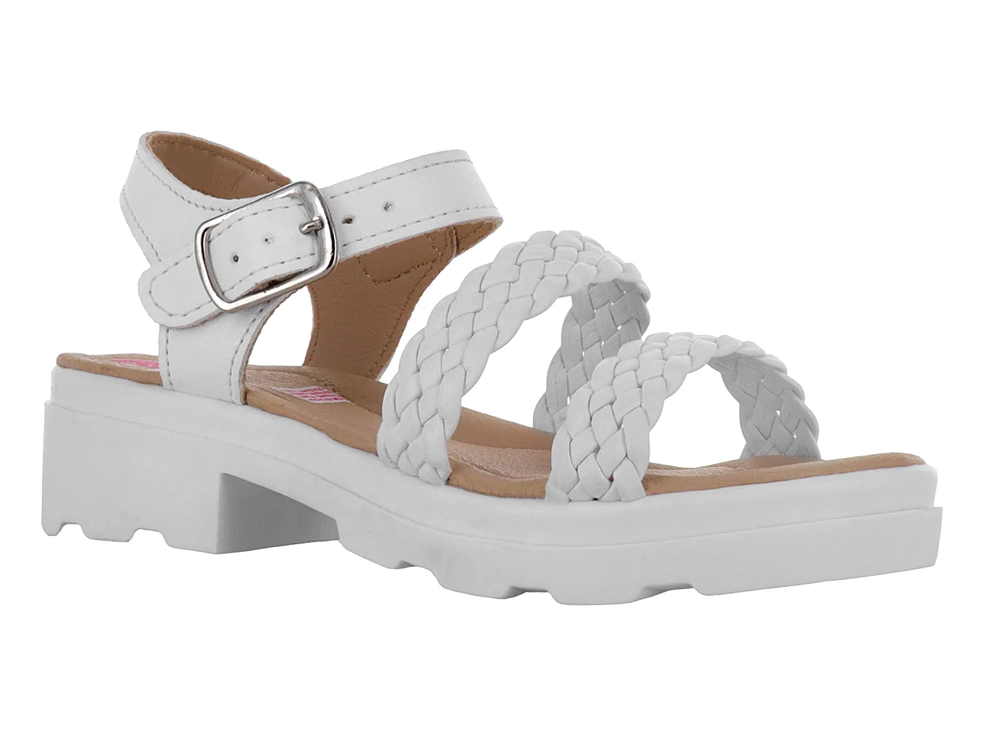 Sandalias Rilo 4062 Blanco Para Niña