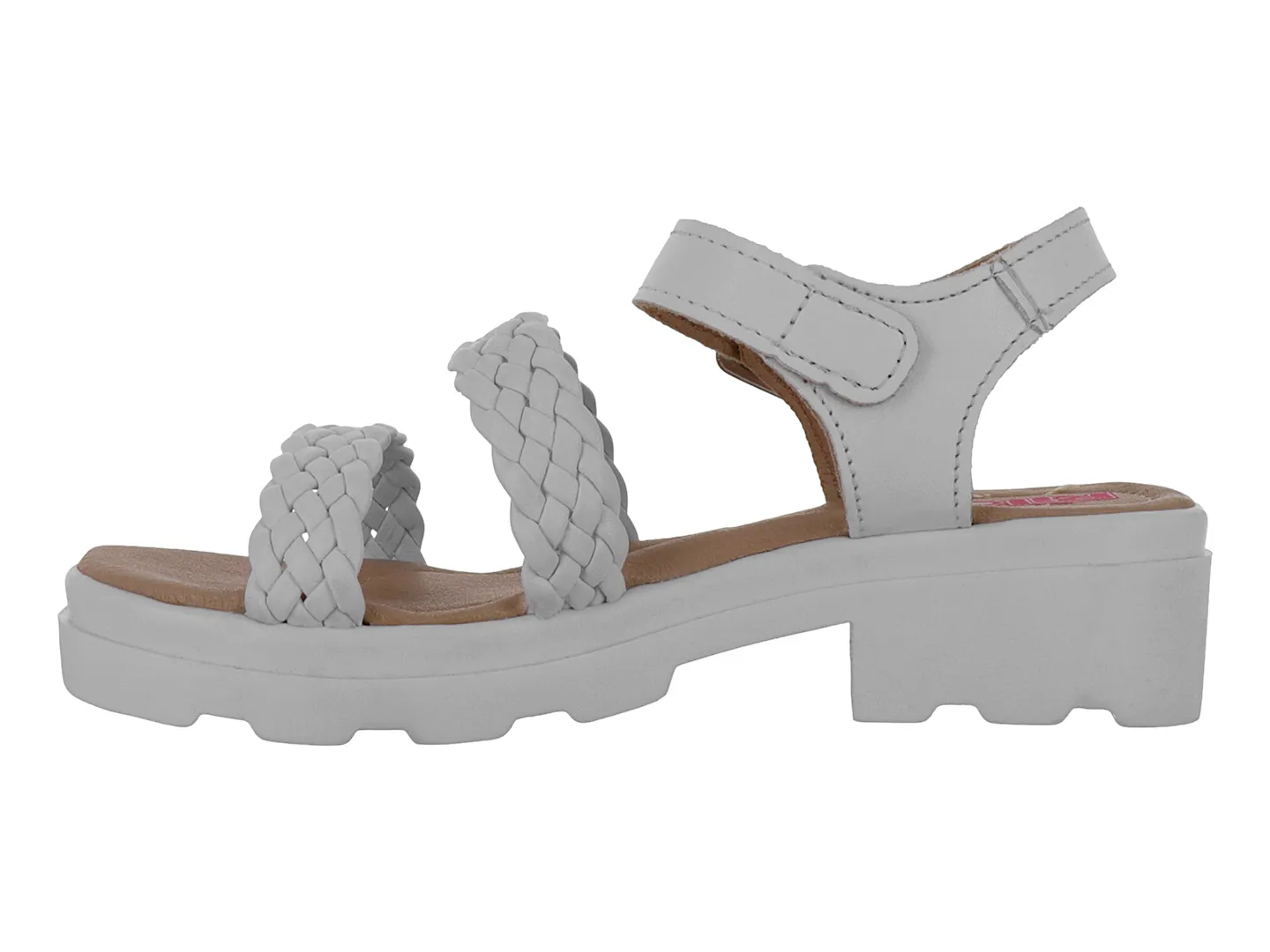 Sandalias Rilo 4062 Blanco Para Niña